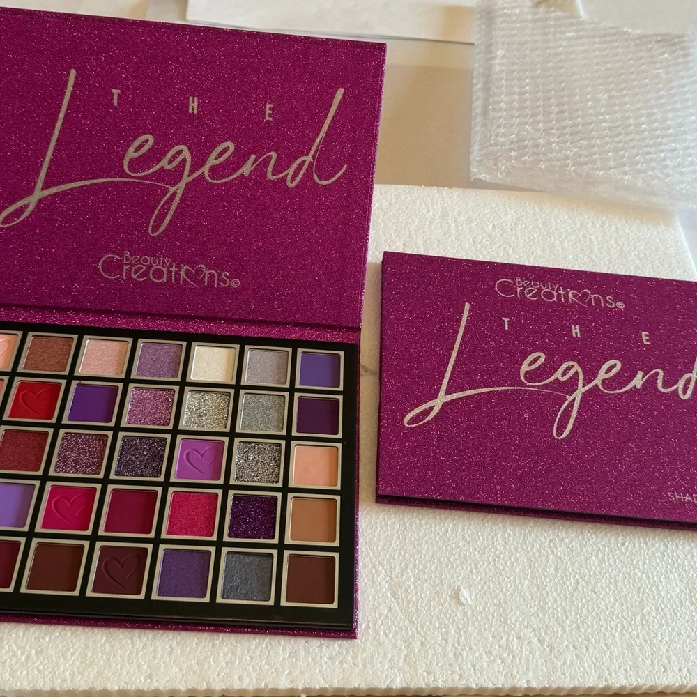 Legend Eyeshadow Palette 35 Colors Mattes Shimmers and Pressed Glitters